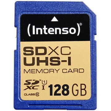Card memorie Intenso SDXC 128GB, UHS-I/Class 10 (3421491)