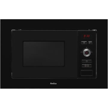 Cuptor cu microunde Amica AMMB20E1GB Microwave oven Negru 800 W 20 L