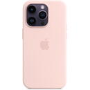 iPhone 14 Pro Silicone MagSafe - Chalk Pink