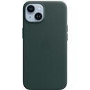 Apple Case iPhone 14 leather MagSafe - Forest Green