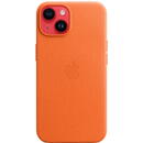 Apple iPhone 14 Leather Case MagSafe - Orange