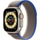 Apple Watch Ultra GPS + Cellular 49mm Titanium Case with Trail Loop M/L - Blue/Grey