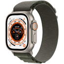 Apple Watch Ultra GPS + Cellular 49mm Titanium Case with Alpine Loop M - Green