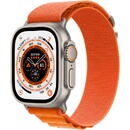 Apple Watch Ultra GPS + Cellular 49mm Titanium Case with Alpine Loop M - Orange