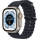 Apple Watch Ultra GPS + Cellular 49mm Titanium Case with Ocean Band - Midnight