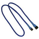 Nanoxia Nanoxia 3-Pin Molex extension cable 60 cm blue