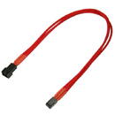 Nanoxia Nanoxia 3-Pin Molex extension cable 30cm red