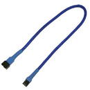 Nanoxia Nanoxia 3-Pin Molex extension cable 30 cm blue