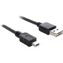 Delock DeLOCK EASY USB 2.0-A > mini USB black 3m - Plug/Plug