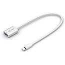 I-TEC i-tec USB-C adapter, cable (white, integrated 20cm cable)