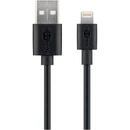Goobay goobay Lightning - USB charging and synchronization cable (black, 50cm)