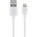 Goobay goobay Lightning - USB charging and synchronization cable (white, 50cm)