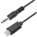 Audio Cable, USB-C Plug - 3.5 mm Jack Plug, Stereo, 0.75 m
