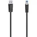 Hama USB-C Cable, USB-C Plug – USB-A Plug, USB 3.2 Gen 1, 5 Gbit/s, 0.25 m