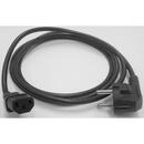 Goobay Goobay - 3 pin power cable for laptops - Angle - 1.8 m