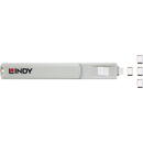 LINDY Lindy USB-C port lock white