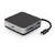 OWC USB-C Travel Dock E grey / black - 6 ports, 100W