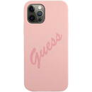 Guess Husa Capac Spate Script Vintage Roz APPLE Iphone 12 Pro Max