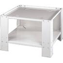 Washing Machine Base Cabinet 60x60 cm with Shelf, 40 cm Height, 150 kg Load