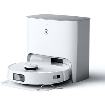 Aspirator Ecovacs Deebot T10 PLUS Aspirator umed/uscat 5200 mAh  statie de golire automata alb