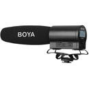 Boya Microfon Shotgun BOYA BY-DMR7 condensator superardioid cu flash recorder integrat