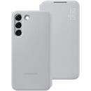 Samsung SAMSUNG LED View Cover, mobile phone case (light grey, Samsung Galaxy S22)