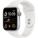 Apple Watch SE GPS+Cell 40mm Alu Silver/White Sport Band