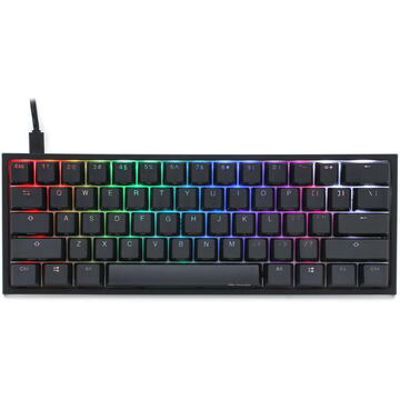 Tastatura DUCKY One 2 Mini RGB, Cherry Blue RGB