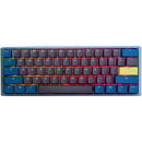 DUCKY One 3 Daybreak Mini Gaming Keyboard, Cherry MX Silent Red, RGB LED, 60%, Layout US
