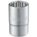 Stanley Stanley 1-17-060 Tubulara scurta in 12 puncte 1/2"-17mm