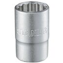 Stanley Stanley 1-17-051 Tubulara scurta in 12 puncte 1/2"-8mm