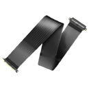 Riser Black XL, cablu premium PCIe 3.0 x 16, 100 cm - negru