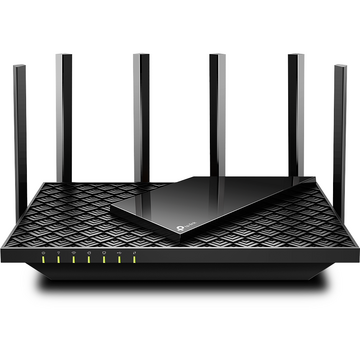 Router wireless TP-LINK Archer AX72 AX5400, 5400Mbps,1 x WAN Gigabit, 4 porturi Gigabit,1 x USB 3.0, 2.4 Ghz/5 Ghz dual band, 6 antene externe, WI-FI 6