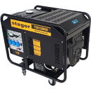 STAGER Stager YGE12000E Generator open frame 10.0kW, monofazat, benzina, pornire electrica