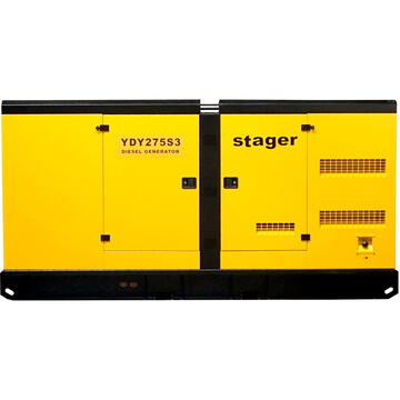 Stager YDY275S3 Generator insonorizat diesel trifazat 220kW, 361A, 1500rpm
