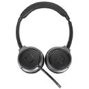 Targus Targus AEH104GL headphones/headset Wired &amp; Wireless Head-band Calls/Music USB Type-C Bluetooth Black
