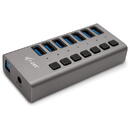 USB 3.0 HUB Charging 7port + Power Adapter 36 W