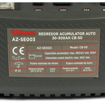 Almaz Redresor acumulator auto 30-300Ah CB-50