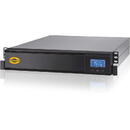 Orvaldi V1000 on-line 2U LCD Double-conversion (Online) 1 kVA 800 W 8 AC outlet(s)