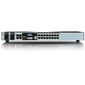 Switch Aten 16-Port 3-Bus CAT5e/6 KVM Over IP Switch, with Audio & Virtual Media Support