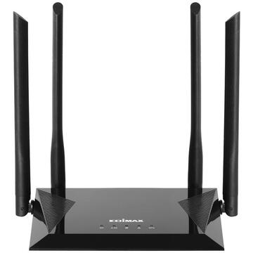 Router Edimax BR-6476AC wireless router Fast Ethernet Dual-band (2.4 GHz / 5 GHz) 4G Black