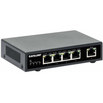 Switch Intellinet 561839 network switch Power over Ethernet (PoE) Black