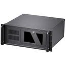 Techly Industrial 4U Rackmount Computer Chassis I-CASE MP-P4HX-BLK2