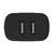 Incarcator de retea KRUX 2x USB 2,4 A, 12 W Negru