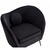 Heinner ARMCHAIR RETRO STYLE - BLACK