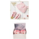 mez crafts BPC knitting set SS20 shoes and hat pink