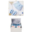 mez crafts BPC knitting set SS20 shoes and hat blue