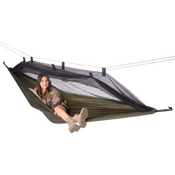 NILS eXtreme Hammock with mosquito net NILS CAMP NC3116 Green