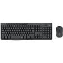 Logitech MK295, SK Slovakia, Wireless + Mouse Negru