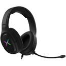 KRUX POPZ RGB  over-ear gaming headphones with a microphone